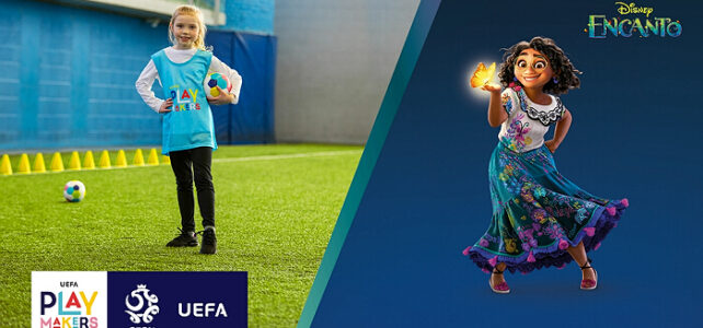 Program UEFA Playmakers w Starówce.